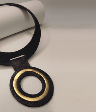Collar de cuero Inti de Maison Domecq