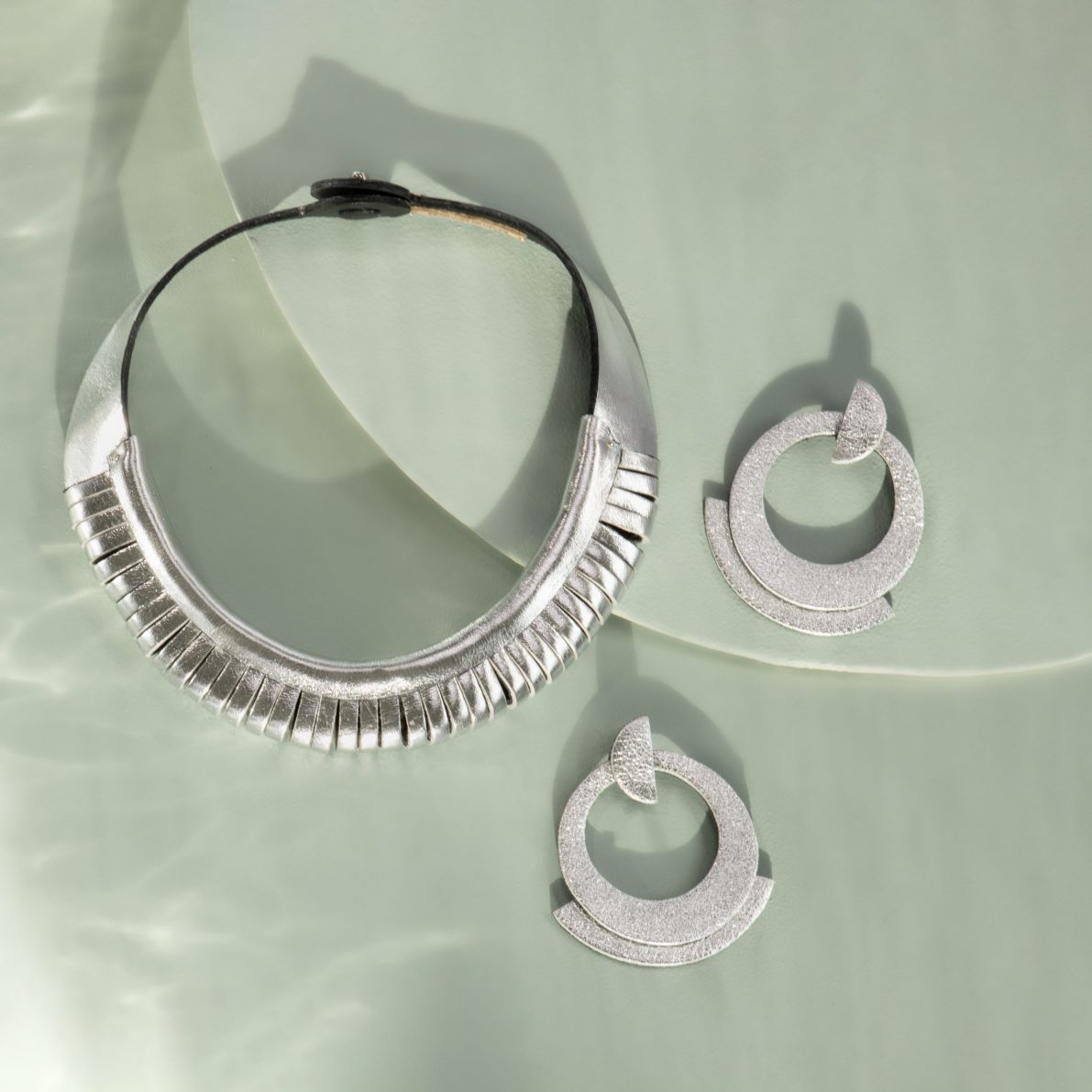 conjuntos collar Tupak con aros Azteca Grande